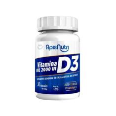 Suplemento de Vitamina D3 Oil 250mg 30 Cáps Apisnutri - SV