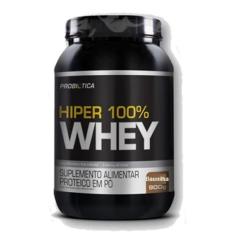 Hiper 100% Whey - 900g Baunilha - Probiotica