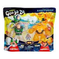 Boneco Elástico 12cm Buzz Lightyear vs Zyclops - Goo Jit Zu - Sunny Br