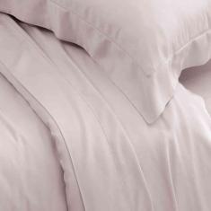 Jogo de Cama King 400 Fios Kacyumara Bambu Bali 04 Peças Rose