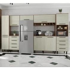 Cozinha Compacta 7 Peças 8 Portas 8 Gavetas Evolution Plus - Batrol Mó