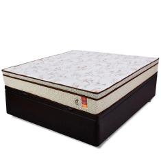 Cama Box Baú (Box + Colchão) Casal Molas Ensacadas BF Colchões 138x188