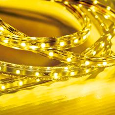 Fita LED 5W 60 LEDs/metro 20 m - Amarelo