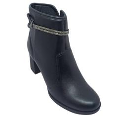 Bota Feminino Dakota Cano Curto Salto Blocado, 38