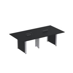 Mesa de Reunião 3200x1400 Mrcpb3214pp Preto/Cinza