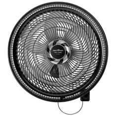 Ventilador De Parede Britânia 6 Pás 176W Bvt575 Preto - 220V