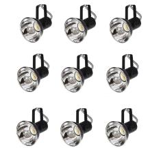 Kit 9 Spot Trilho Perfilado Eletro calha Par20 Bulbo OL5