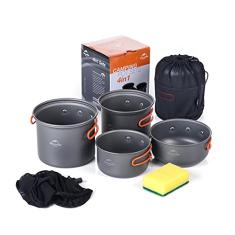 Kit de Panelas Naturehike Mountain Cook 4 Peças