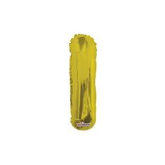 Regina 106991.8, Balão Metalizado Mini Shape Letra I Pack, Dourado