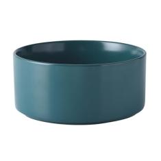 Welloyed Tigela de cerâmica para cães de 15 cm – Tigela clássica de comida e água para cães de raças pequenas e médias, pratos antiderrapantes resistentes para cães, tigela de grés de grau alimentício