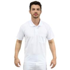 Camisa Masculina Polo - DEMORGAN, Branco, PP