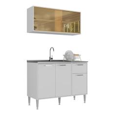 Armário De Cozinha Com Balcão Para Pia Siena Multimóveis - MULTIMOVEIS