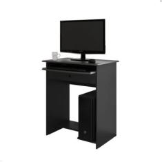 Escrivaninha Office Mesa De Computador Com Suporte De Teclado E Gaveta