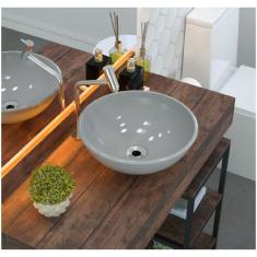 Kit Cuba R35 Com Válvula Metal 1 Polegada Compace Cinza