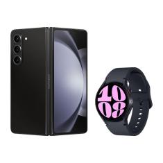 Smartphone Galaxy Z Fold5 (1TB)- Preto + Galaxy Watch6 BT 40mm - Grafite