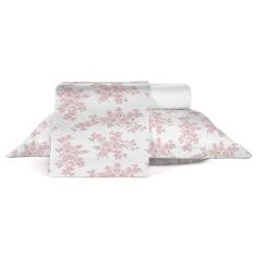 Jogo Roupa de Cama Queen 100% Algodão 180 fios Teka Florença