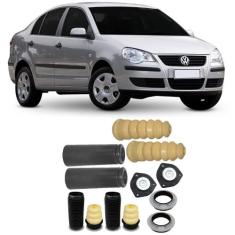 04 Kits Batentes Vw Polo 2003 Até 2014 DianteiroTraseiro - Skyll Compo