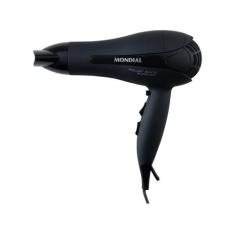 Secador de Cabelo Mondial Power Shine Black - SC-13 Preto Turmalina 20