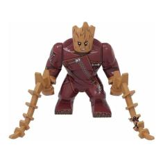 Boneco Big Blocos De Montar Groot Lord Guardiões Da Galáxia