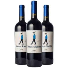 Vinho Tinto MASTER RABBIT Syrah 750ml (3 unidades)