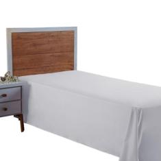 Lençol Cama Box Solteiro 400 Fios Sem Elástico Virol Toque Extra Macio