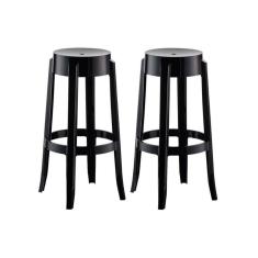 Kit 2 Banqueta De Cozinha Shine Uz8007 2 Un Preto