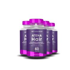 4x atena hair skin nails hf suplementos 60caps - HF SUPLEMENTS