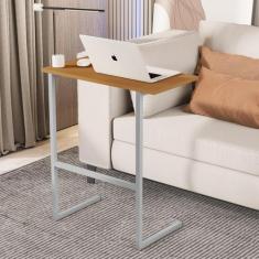 Mesa Suporte Bancada Apoio Notebook Lateral Sofá Cama Prática Multiuso