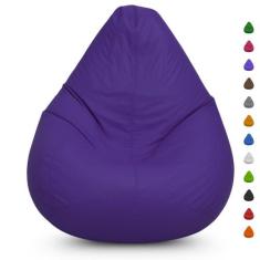 Puff Pera Redondo Gigante Vazio Almofadão p/ Sala - Mercadão dos Puffs