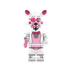 Boneco five nights at freddys fnaf bloco de montar, FUNTIME FOXY