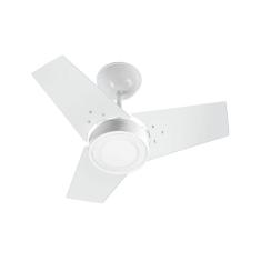 Ventilador de Teto Venti-Delta Fit Led com 3 Pás Branco