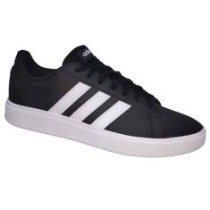 Tênis adidas Grand Court Base 2.0 Simp Masculino - Branco/Preto