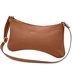 Bolsa de Couro Mariart Lavanda-Feminino