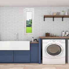 Janela Vitrô Capelinha de Alumínio Branco 120x80 cm Linha Veneza Branco