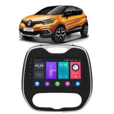 Kit Central Multimídia Android Captur 2017 2018 2019 2020 2021 2022 9 