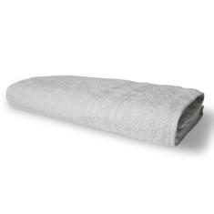 Toalha De Banho Grande Grossa Lisboa 80x150cm Alta Absorção - Branco Branco