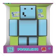 Boneco Problems 35cm - Minecraft