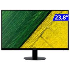 Monitor Acer LED 23,8 Polegadas Full HD HDMI VGA SA240Y, 23,8"
