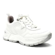 Tenis Feminino Jogging Via Marte 140003 Branco 40-Feminino
