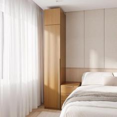 Guarda Roupa Casal Modulado 2 Peças 2 Portas Jade CabeCasa MadeiraMade