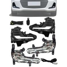 Kit Led Drl Chevrolet Onix Hatch E Sedan Plus