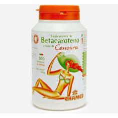 Betacaroteno 500Mg 100 Cápsulas - Chamed