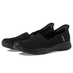 Skechers Mocassim feminino Seager-Believe It Hands Free Slip-ins, Preto, 34