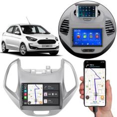Multimídia Android-Auto Ford Ka 2018-2021 7 Pol MP5 Touch-Screen + Câm