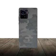 Skin Traseira CAMUFLADO PRETO para Smartphone Motorola - Rock Space