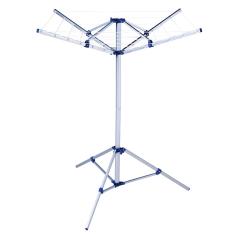 Varal parabólico alumínio com base MOR 