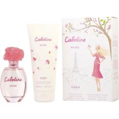 Toilette Spray Feminino Cabotine Rose Parfums Gres Eau 100 Ml + Creme Corporal 200 Ml