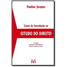 Livro - Curso De Introdução Ao Estudo Do Direito - 6 Ed./2014