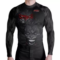 Camisa Rash Guard Batman e Coringa ATL-Masculino