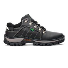 Tênis Frontinni Trekking Trilha Academia Ciclismo Corrida Preto, Preto